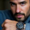 Photo of Mark wearing diver watch